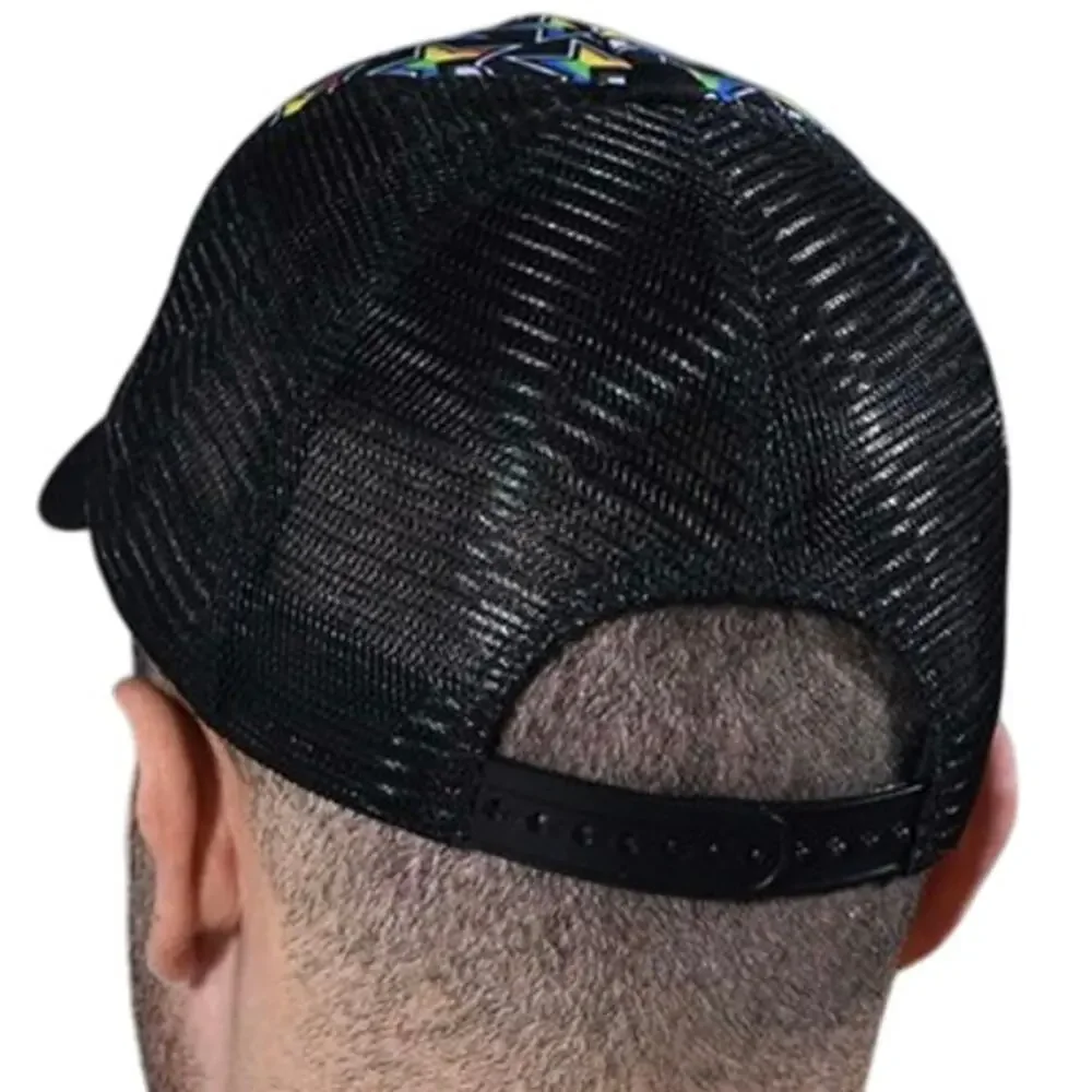 Andrew Christian Progress Pride Star Trucker Cap